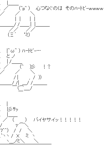 終わり ﾊｰﾄﾋﾞｰ民集合 雑なまとめ